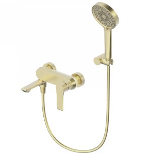 Смеситель для ванны с душем Wonzon & Woghand Brilliant WW-88037079-BG брашированное золото